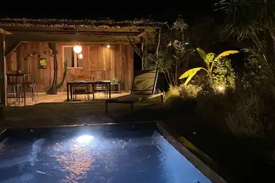 Image de Mini-Villa au calme avec piscine chauffée privée