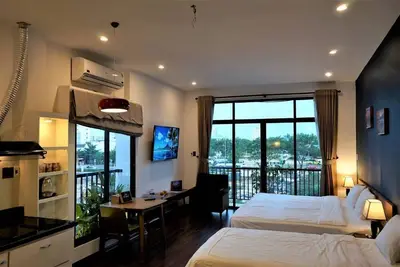 Image de Oasis-Proche Aeroport Sans Mer-Baignoire-Balcon-Studio