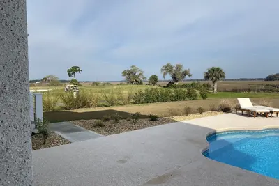 Villa, Piscine, Marsh, Golf Et Vue Sur L'Eau