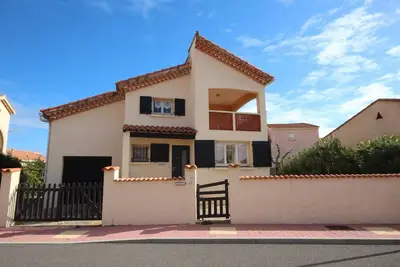 Image de Maison individuelle 5 pièces 8 couchages, vue mer, à 80m De La Mer De Portiragnes Plage