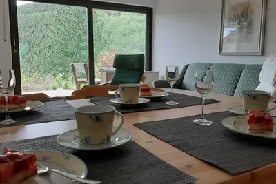 Image de Appartement vue forĂŞt avec terrasse et vue magnifique sur les montagnes