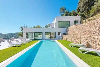 Image de Magnifique villa moderne avec superbe vue mer