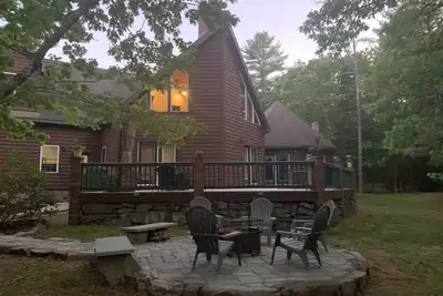 Image de Maison confortable sur l'île de Georgetown au large de la côte du Maine