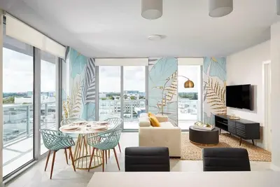 Image de Oasis Tropical De Miami - 1bdrm Vues Parfaites!