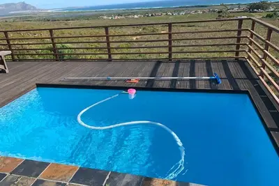 Image de The warm farm house has the perfect location that takes you in another world.