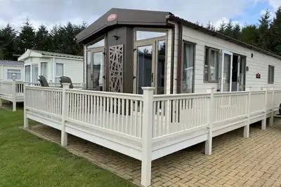 Image de Leaf Lane Luxury Lodge, offre un confort ultime pour jusqu'Ă 6 personnes