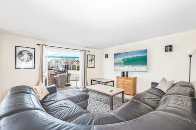 Image de One House From the Sand | Expansive Front Patio w/ Ocean View | Sunny & Central