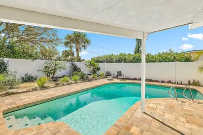 Image de Maison de plage avec piscine secondes à l'océan et la rivière