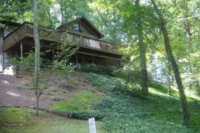 Image de Lake Junaluska, North Carolina Beautiful Mountain and Lake Views