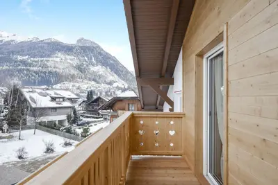 Image de Appartement \"Ciasa Christina - Attique\" avec Wi-Fi, balcon et vue sur les montagnes