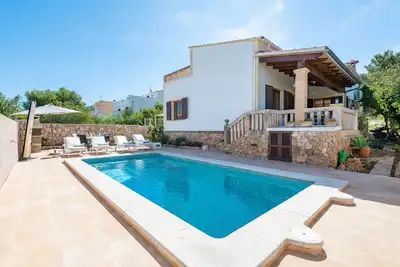 Image de Maison de vacances climatisée avec piscine, jardin, terrasse et Wi-Fi