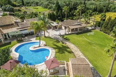 Image de Finca \"Vela\" près de Muro pour 8 personnes avec un jardin et une piscine magnifiques