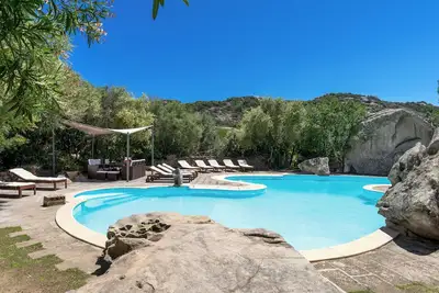 Image de Villa de rĂŞve avec terrasse, Wi-Fi et climatisation