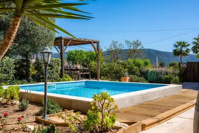 Image de Maison de vacances \"Casa Martin\" avec vue sur les montagnes, piscine privée et Wi-Fi
