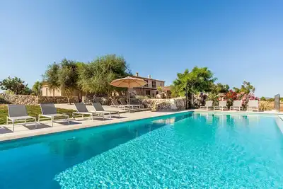 Maison de vacances rustique avec piscine - Villa Turonet