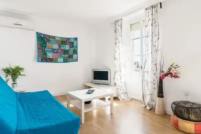 Air-Conditioned Apartment with Rooftop Terrace, Sea Views, Balcony & Wi-Fi; Pets Allowed