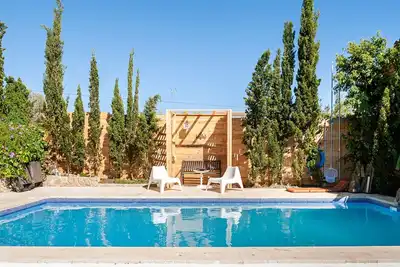 Maison de vacances \"Casa Balcón\" pour les familles près de la plage avec piscine, terrasse et Wi-Fi