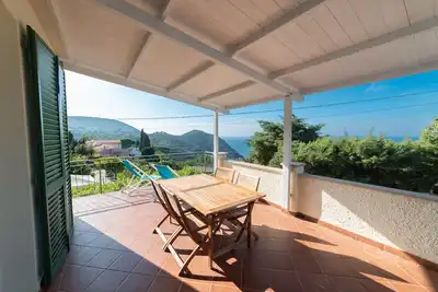 Maison de vacances \"Il Cisto\" avec vue sur mer à couper le souffle