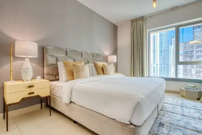 Image de Magnifique vue partielle sur la fontaine BurjKhalifa 3br
