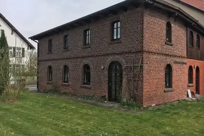 Image de Maison de transport confortable sur la piste cyclable de la Weser