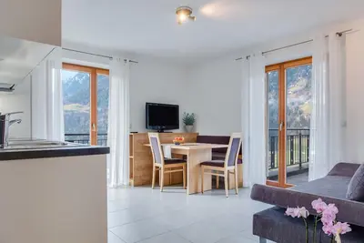 Image de Appartement \"Hofschenke Pfeiftal Bergblick\" avec terrasse, jardin et Wlan
