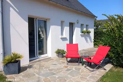 Image de Charmante Maison Avec Jardin Dans Quartier Tres Calme A 1 Km De La Mer