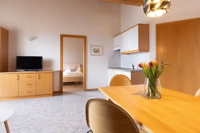 Image de Charming Apartment V in Residence Margreth with Mountain View; Parking Available; Pets Allowed