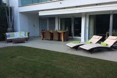 Image de La Casa Monte Verita est un bel appartement moderne en rez-de-chaussée à Ascona.