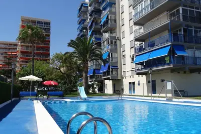 Image de Appartement 4\/6 personnes 1ere ligne vue mer panoramique avec piscine