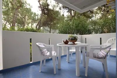 Image de Agréable appartement avec piscine, climatisation, Wifi, Tv, terrasse, animaux admis et parking