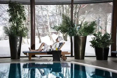 Image de Marco Polo Sno. Villa de luxe dans le centre de Gudauri, Ski in Ski out
