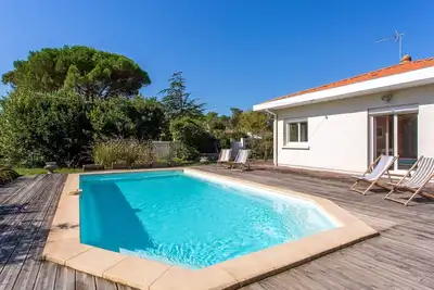 Image de Magnifique maison de vacances privée avec piscine privée, Wifi, Tv, terrasse et parking