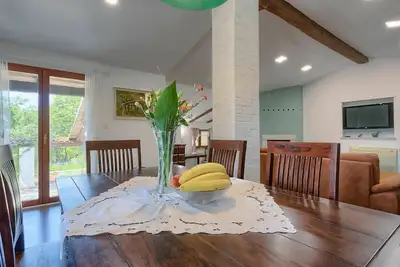 Image de Maison de vacances privée avec piscine privée, Wifi, climatisation, Tv, terrasse, parking
