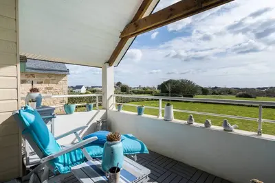 Image de Plouharnel - Bel apt 3 pièces 65m², parking, proche plages