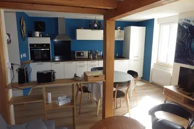 3 minutes de la plage, triangle d'or, 3 étoiles, 57m2, 2 chambres. tout à pied