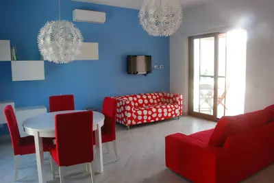 Image de A Lipari, îles Eoliennes, 1er étage d'un petite villa, à 2' a pied de la plage