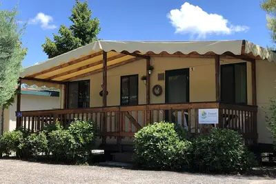 Image de Spacious mobile home, with veranda, on the family camping Paradiso