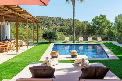 Image de Cap Martinet Talamanca Vila Can Tashellu, Boutique 5 bed - Sea and Forest View
