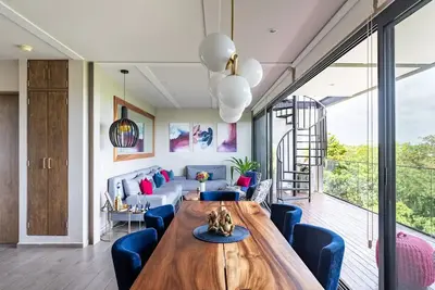 Designer Penthouse | Jungle View + Private Pool