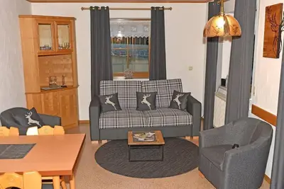 Image de Cozy vacation apartment (45sqm) with separate bedroom and balcony