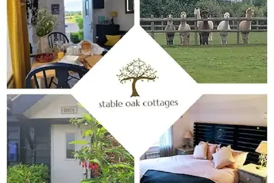 Image de Idyllic and cosy cottage with private wood fired hot tub.