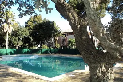 Image de Studio cabine avec piscine, tennis et parking Ă 400m de la plage - 4 couchages, Saint-Aygulf