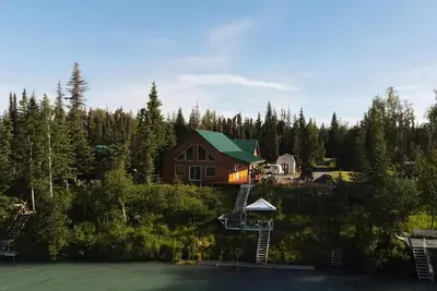 Image de Kenai River Cabin - Private fishing dock