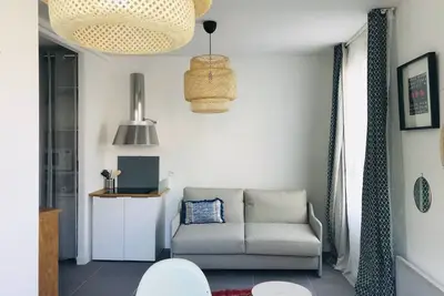 Studio de charme centre-ville vue mer