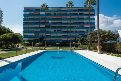 Image de Bel appartement pour 4 personnes avec piscine, climatisation, Tv, terrasse et parking