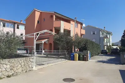 Family-friendly apartment Samira °4 in Krk with air conditioning, parking and WiFi