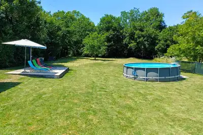 Image de Belle maison de vacances privée avec Wifi, climatisation, piscine privée, Tv, terrasse, parking