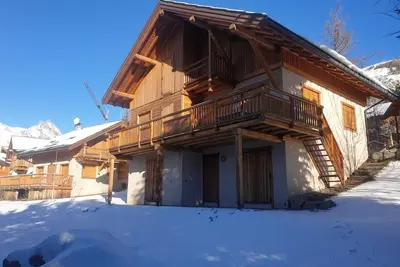 Image de Serre chevalier, magnifique Chalet de montagne