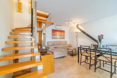 Image de Merveilleuse maison de vacances pour 6 personnes avec Wifi, climatisation, Tv, patio et parking