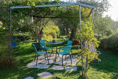 Image de Joli appartement avec piscine, climatisation, Wifi, patio, animaux admis, vue panoramique et parking